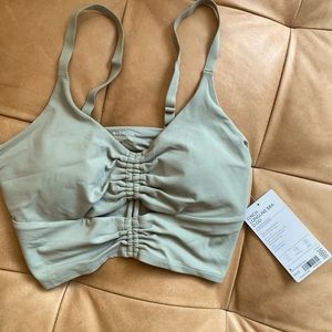 Athleta Cinch Longline Bra, size Small for cup sizes D-DD+. Brand new.